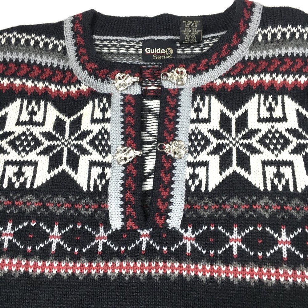 Guide Series Icelandic Fair Isle Style Sweater - Picture 5 of 12